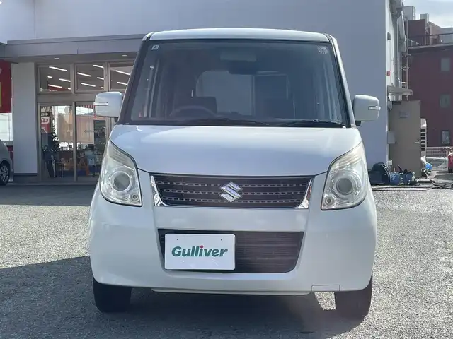 スズキ パレット リミテッドⅡ 熊本県 2012(平24)年 10.7万km パールホワイト ワンオーナー/CDオーディオ/両側パワースライドドア/プッシュスタート/スマートキー/オートライト/ウィンカーミラー/ABS/純正ドアバイザー/フロアマット/保証書/取扱説明書