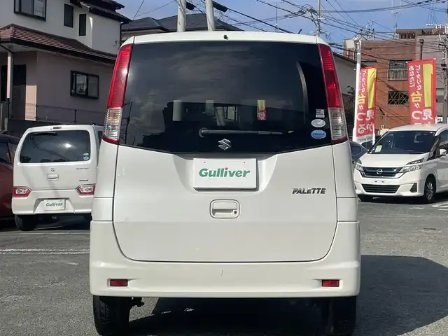 スズキ パレット リミテッドⅡ 熊本県 2012(平24)年 10.7万km パールホワイト ワンオーナー/CDオーディオ/両側パワースライドドア/プッシュスタート/スマートキー/オートライト/ウィンカーミラー/ABS/純正ドアバイザー/フロアマット/保証書/取扱説明書
