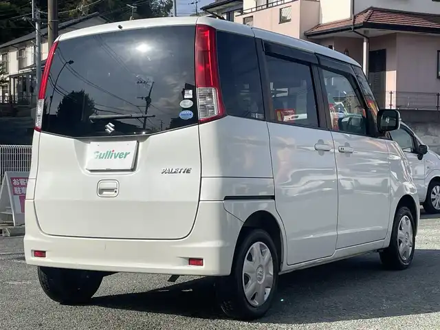 スズキ パレット リミテッドⅡ 熊本県 2012(平24)年 10.7万km パールホワイト ワンオーナー/CDオーディオ/両側パワースライドドア/プッシュスタート/スマートキー/オートライト/ウィンカーミラー/ABS/純正ドアバイザー/フロアマット/保証書/取扱説明書