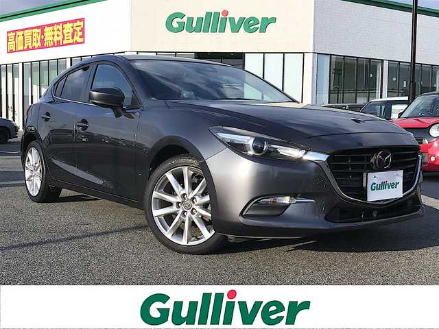 マツダ アクセラ スポーツ 15S プロアクティブ 鳥取県 2018(平30)年 4.4万km マシーングレープレミアムM 純正ナビ/フルセグ/CD/DVD/BT/USB/バックカメラ/衝突軽減ブレーキ/レーダークルーズコントロール/ブラインドスポットモニター/ヘットアップディスプレイ/リアクロストラフィックアラート/ハイビームアシスト/運転席パワーシート/メモリー機能付き/前席シートヒーター/ステアリングヒーター/パドルシフト/LEDヘットライト/フォグライト/純正18インチアルミホイール/プッシュエンジンスタート/アイドリングストップ/スマートキー