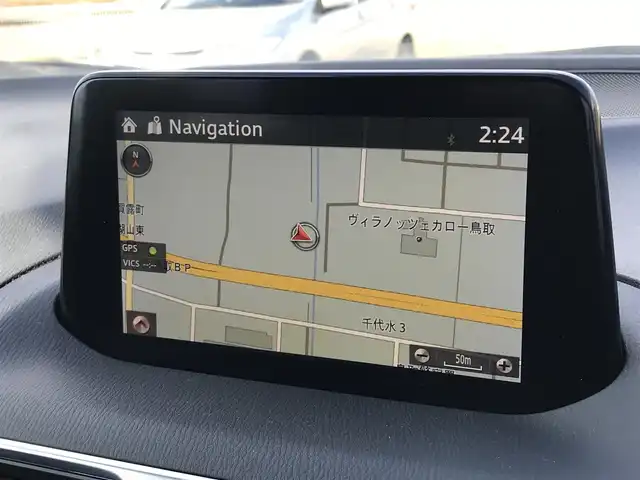 マツダ アクセラ スポーツ 15S プロアクティブ 鳥取県 2018(平30)年 4.4万km マシーングレープレミアムM 純正ナビ/フルセグ/CD/DVD/BT/USB/バックカメラ/衝突軽減ブレーキ/レーダークルーズコントロール/ブラインドスポットモニター/ヘットアップディスプレイ/リアクロストラフィックアラート/ハイビームアシスト/運転席パワーシート/メモリー機能付き/前席シートヒーター/ステアリングヒーター/パドルシフト/LEDヘットライト/フォグライト/純正18インチアルミホイール/プッシュエンジンスタート/アイドリングストップ/スマートキー