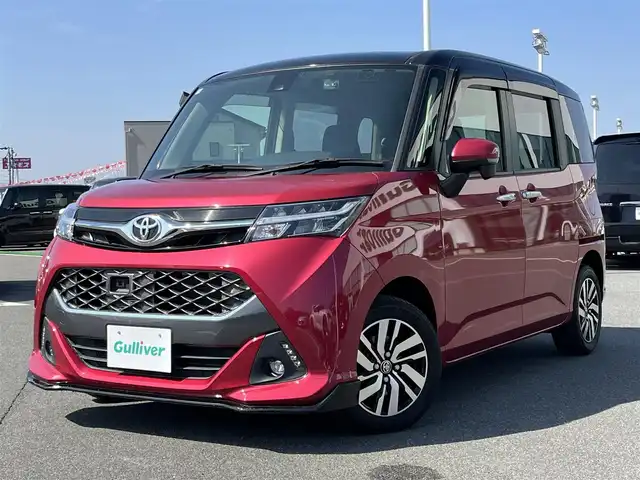 トヨタ タンク カスタムG S 奈良県 2018(平30)年 2.5万km ブラックマイカ/マゼンダベリーメタリック 純正フルセグナビ　/バックカメラ　/ＥＴＣ　/両側パワースライドドア　/ドライブレコーダー　/クルーズコントロール　/Ｂｌｕｅｔｏｏｔｈ　/ＤＶＤ再生機能　/スペアキー/純正フロアマット　/純正アルミホイール　/ＬＥＤヘッドライト/盗難防止装置/オートライト/衝突被害軽減システム