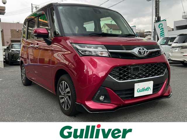 トヨタ タンク カスタムG S 大阪府 2018(平30)年 2.5万km ブラックマイカ/マゼンダベリーメタリック 純正フルセグナビ　/バックカメラ　/ＥＴＣ　/両側パワースライドドア　/ドライブレコーダー　/クルーズコントロール　/Ｂｌｕｅｔｏｏｔｈ　/CDチェンジャー/ＤＶＤ再生機能　/スペアキー/アイドリングストップ/純正フロアマット　/純正アルミホイール　/ＬＥＤヘッドライト/盗難防止装置/オートライト/横滑り防止装置/衝突被害軽減システム/エアバッグ