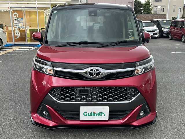 トヨタ タンク カスタムG S 大阪府 2018(平30)年 2.5万km ブラックマイカ/マゼンダベリーメタリック 純正フルセグナビ　/バックカメラ　/ＥＴＣ　/両側パワースライドドア　/ドライブレコーダー　/クルーズコントロール　/Ｂｌｕｅｔｏｏｔｈ　/CDチェンジャー/ＤＶＤ再生機能　/スペアキー/アイドリングストップ/純正フロアマット　/純正アルミホイール　/ＬＥＤヘッドライト/盗難防止装置/オートライト/横滑り防止装置/衝突被害軽減システム/エアバッグ