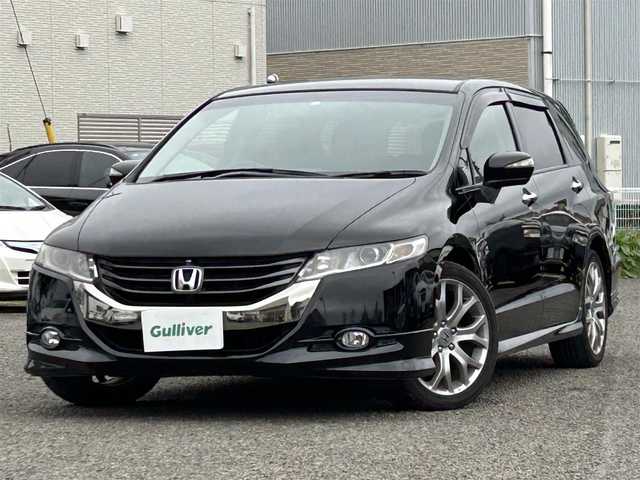 ホンダ オデッセイ アブソルート 宮城県 2010(平22)年 10.6万km クリスタルブラックパール 純正ナビ（ＴＶ，ＦＭ，ＡＭ，ＤＩＳＣ，ＢＴ，ＨＤＤ）/／クルーズコントロール/／全方位カメラ/／バックモニター/／フロントガラス熱線スイッチ/／横滑り防止装置/／ＥＴＣ/／ＵＳＢポート1個