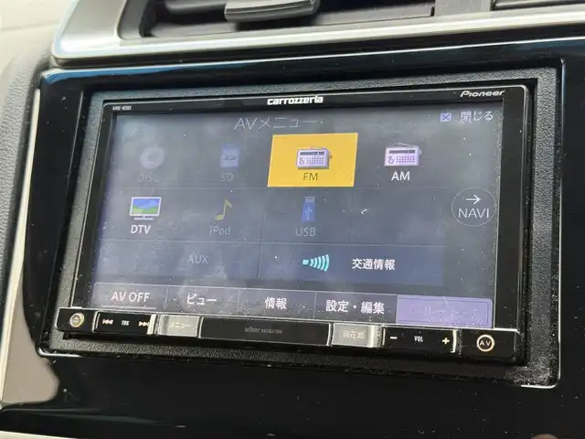 ホンダ フィット 13G Fパッケージ 千葉県 2015(平27)年 8.3万km クリスタルブラックパール ナビ/　(AM/FM/CD/DVD/USB)/ワンセグTV/前後ドライブレコーダー (DRY-TW8500)/ETC/プッシュエンジンスタート/スマートキー×2/アイドリングストップ/ヘッドライトレベライザー/ウィンカー付き電動格納ミラー/純正フロアマット/保証書＆取扱説明書/ナビ取扱説明書