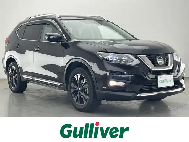 日産 エクストレイル 20Xi Vセレクション 愛知県 2021(令3)年 2.1万km ダイヤモンドブラック 純正９型ナビ　全方位カメラ　プロパイロット　デジタルインナーミラー　防水シート　シートヒーター　電動リアゲート　ルーフレール　LEDオートライト　エマージェンシーブレーキ　衝突軽減　追従クルコン　レーンアシスト　前後ドラレコ　電動パーキングブレーキ　禁煙