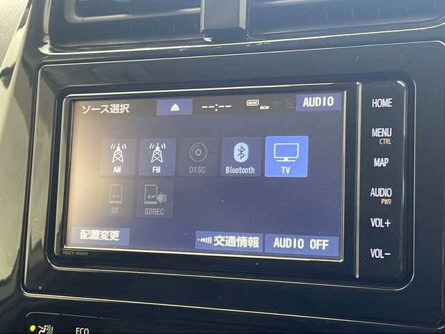 トヨタ プリウス S ツーリングセレクション 沖縄県 2019(令1)年 7.9万km グレーメタリック 純正ナビ(NSZT-W68T)/(フルセグＴＶ/ＴＶキャンセラー　ＤＶＤ再生　ＢＴ接続)　バックカメラ　/社外ドラレコ　/合皮シート　/前席シートヒーター　/前後クリアランスソナー　/純正フロアマット　/ドアバイザー　/オートリトラミラー