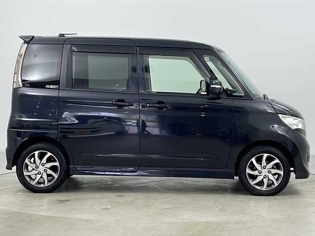 スズキ パレット ＳＷ TS 道央・札幌 2010(平22)年 8.2万km ブルーイッシュブラックパール3 ・4WD/・社外ナビ&フルセグ&CD&DVD&SD&BT/・両側パワースライドドア/・シートヒーター/・社外ドライブレコーダー/・社外エンジンスターター/・社外レーダー/・ETC/・オートライト/・HIDヘッドライト/・スマートキー/・スペアキー/・プッシュスタート/・電格ミラー/・純正14インチAW