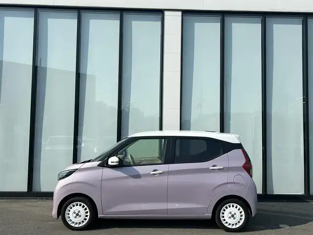日産 デイズ ボレロ 大阪府 2024(令6)年 0.5万km パープル オーディオ/   ＣＤ/ＡＵＸ/全方位モニター/衝突軽減ブレーキ/車線逸脱防止支援システム/コーナーセンサー/アイドリングストップ/ステアリングスイッチ/ハーフレザーシート/純正フロアマット/プッシュスタート/スマートキー/ＬＥＤライト/禁煙車