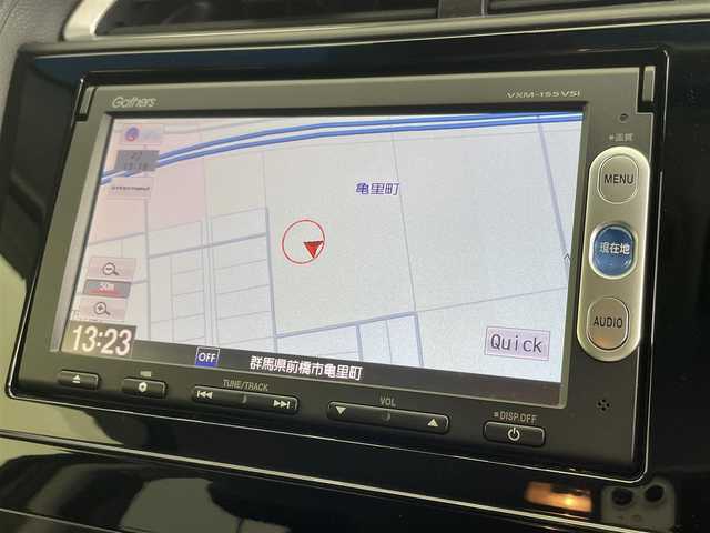 ホンダ シャトル ハイブリッド Z 群馬県 2015(平27)年 5.3万km ミッドナイトブルービームM 純正７インチナビ　バックカメラ　クルーズコントロール　ＬＥＤライト　ハーフレザーシート　シートヒーター　純正１６インチＡＷ　ステアリングリモコン　パドルシフト　寒冷地仕様　スマートキー　ＥＴＣ　禁煙車