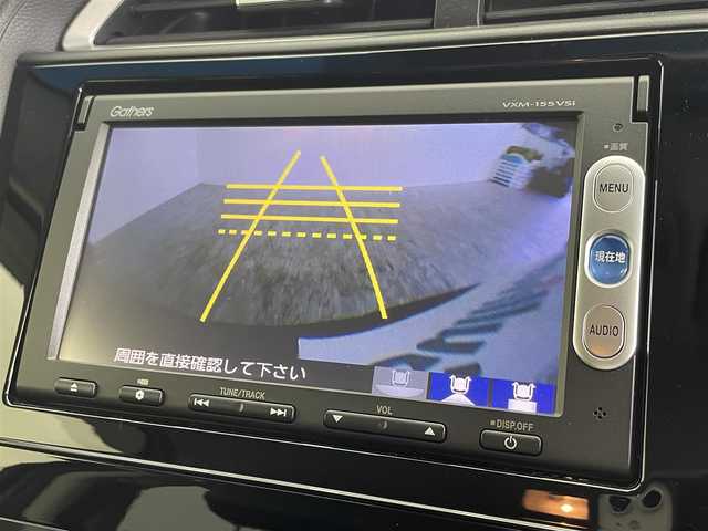 ホンダ シャトル ハイブリッド Z 群馬県 2015(平27)年 5.3万km ミッドナイトブルービームM 純正７インチナビ　バックカメラ　クルーズコントロール　ＬＥＤライト　ハーフレザーシート　シートヒーター　純正１６インチＡＷ　ステアリングリモコン　パドルシフト　寒冷地仕様　スマートキー　ＥＴＣ　禁煙車