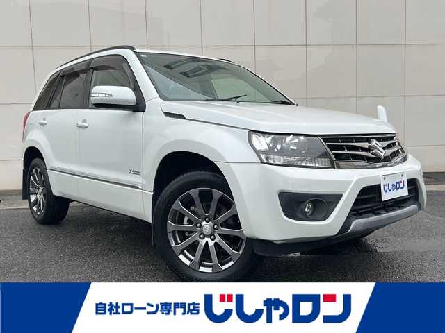 スズキ エスクード クロスアドベンチャー 埼玉県 2013(平25)年 5.5万km パールホワイト (株)IDOMが運営する【じしゃロン熊谷店】の自社ローン専用車両になりますこちらは現金またはオートローンご利用時の価格です。自社ローンご希望の方は別途その旨お申付け下さい/純正メモリーナビ　NVA-M3511/　CD/DVD/DTV/Bluetooth/USB/4WD/サンルーフ/ETC/クルーズコントロール/前席シートヒーター/純正アルミホイール18インチ/純正フロアマット/スマートキー