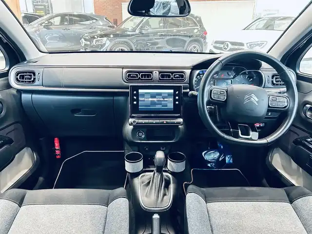 シトロエン Ｃ３ オリジンズ 大阪府 2019(令1)年 3.7万km 黒 純正ディスプレイオーディオ/applecarplay/バックカメラ/クルコン/純正17インチAW/クリアランスソナー/ブラインドスポット/ETC/USB/Bluetooth