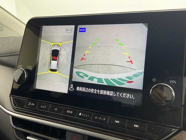 日産 オーラ G 茨城県 2021(令3)年 5万km ガーネットレッド/スーパーブラック 2トーン ＢＯＳＥサウンド　ワイヤレス充電器　ＵＳＢ端子　ビルトインＥＴＣ２．０　純正９型ナビ　フルセグＴＶ　全周囲カメラ　プロパイロット　アダプティブクルーズコントロール　ＬＥＤライト　純正アルミホイール