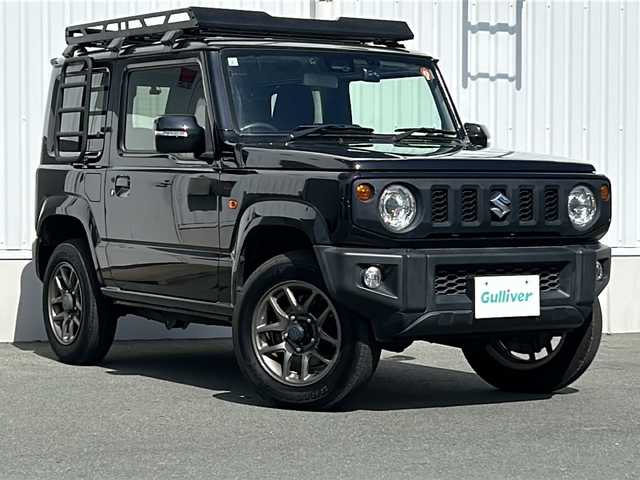 スズキ ジムニー XC 三重県 2019(令1)年 4.4万km ブルーイッシュブラックパール3 純正８型ナビ　/バックカメラ　/ＥＴＣ　/前席シートヒーター　/前後ドライブレコーダー　/クルーズコントロール　/レーンキープアシスト/衝突軽減ブレーキ　/ＬＥＤヘッドライト　/オートライト　/ヒーテッドドアミラー　/ダウンヒルアシストコントロール/ルーフキャリア/電動格納ミラー　/禁煙車