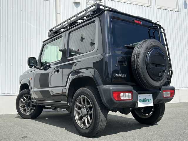 スズキ ジムニー XC 三重県 2019(令1)年 4.4万km ブルーイッシュブラックパール3 純正８型ナビ　/バックカメラ　/ＥＴＣ　/前席シートヒーター　/前後ドライブレコーダー　/クルーズコントロール　/レーンキープアシスト/衝突軽減ブレーキ　/ＬＥＤヘッドライト　/オートライト　/ヒーテッドドアミラー　/ダウンヒルアシストコントロール/ルーフキャリア/電動格納ミラー　/禁煙車