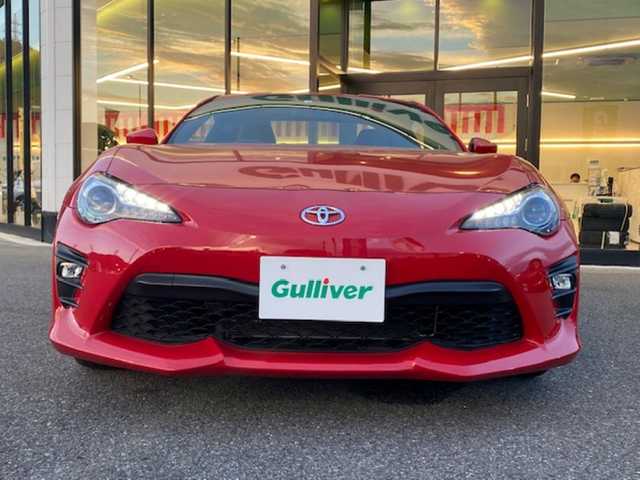 トヨタ ８６ GT 愛知県 2020(令2)年 2.3万km ピュアレッド 社外SDナビ/(CD/DVD/BT/AM/FM)/フルセグテレビ/バックカメラ/クルーズコントロール/プッシュスタート/LEDヘッドライト/パドルシフト