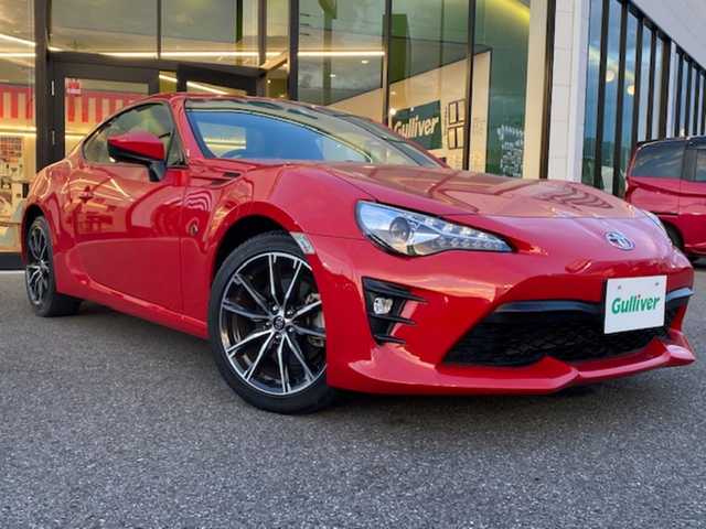 トヨタ ８６ GT 愛知県 2020(令2)年 2.3万km ピュアレッド 社外SDナビ/(CD/DVD/BT/AM/FM)/フルセグテレビ/バックカメラ/クルーズコントロール/プッシュスタート/LEDヘッドライト/パドルシフト