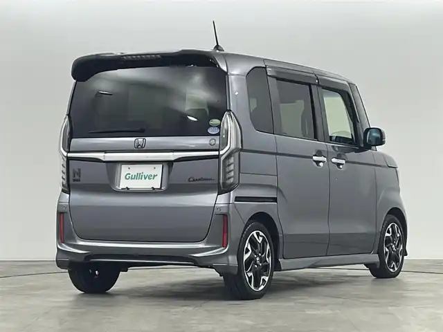 ホンダ Ｎ ＢＯＸ カスタム G L ターボ ホンダセンシング 福島県 2019(令1)年 5万km シャイニンググレーM ホンダセンシング/・先行車発進お知らせ機能/・路線逸脱防止機能/・レーンキープアシスト/・表札認識機能/・衝突被害軽減システム/・盗難防止装置/純正7インチSDナビ/・ワンセグ/TV/BT/CD/DVD/USB/AM/FM/バックカメラ/両側パワースライドドア/ACC/LEDオートライト/・フォグランプ/ハーフレザーシート/・ベンチシート/純正アルミホイール付きサマータイヤ/レザーハンドル/・ステアリングリモコン/パドルシフト/アイドリングストップ/電動格納ミラー/・ウィンカーミラー/ETC/ドアバイザー/純正フロアマット/プッシュスタート/・スマートキー