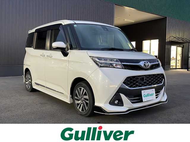 トヨタ タンク カスタムG S 新潟県 2017(平29)年 9.4万km パールホワイトⅢ 　社外ナビ/　フルセグテレビ/　Bluetooth/　アイドリングストップ/　ウィンカーミラー/　クルーズコントロール/　ドアバイザー/　プッシュスタート/　両側パワースライドドア/　オートライト/　モデリスタエアロ/　LEDヘッドライト/　電動格納ミラー