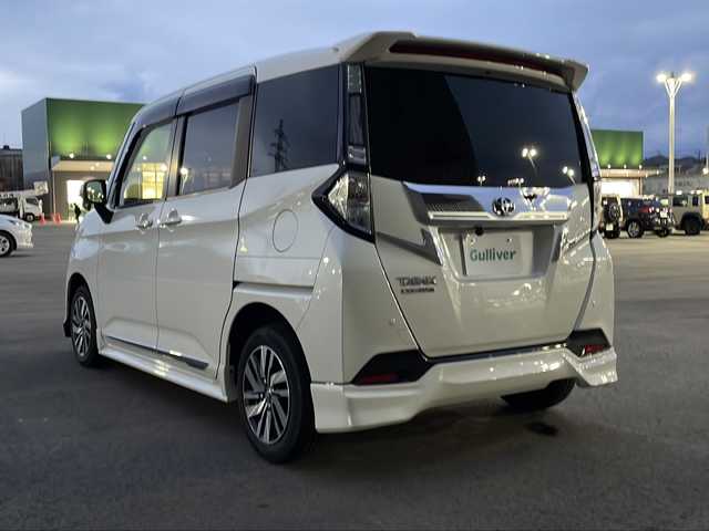 トヨタ タンク カスタムG S 新潟県 2017(平29)年 9.4万km パールホワイトⅢ 　社外ナビ/　フルセグテレビ/　Bluetooth/　アイドリングストップ/　ウィンカーミラー/　クルーズコントロール/　ドアバイザー/　プッシュスタート/　両側パワースライドドア/　オートライト/　モデリスタエアロ/　LEDヘッドライト/　電動格納ミラー