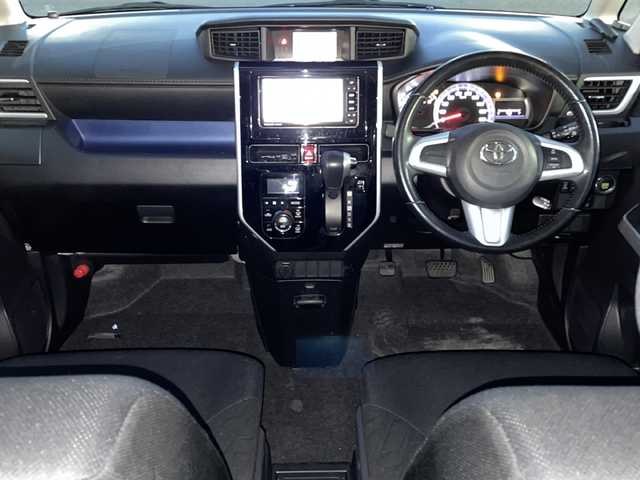 トヨタ タンク カスタムG S 新潟県 2017(平29)年 9.4万km パールホワイトⅢ 　社外ナビ/　フルセグテレビ/　Bluetooth/　アイドリングストップ/　ウィンカーミラー/　クルーズコントロール/　ドアバイザー/　プッシュスタート/　両側パワースライドドア/　オートライト/　モデリスタエアロ/　LEDヘッドライト/　電動格納ミラー