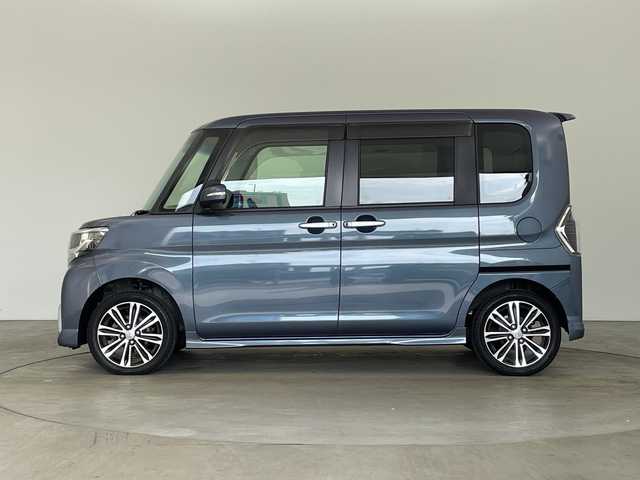 ダイハツ タント カスタム RS トップED SA Ⅲ 兵庫県 2017(平29)年 7.2万km メテオライトグレーイリュージョナルP ・社外ディスプレイオーディオ/CD/DVD/USB/・バックカメラ/・ETC/・スマートアシストIII/・衝突回避支援ブレーキ機能/・誤発進抑制制御機能（前方・後方）/・オートハイビーム/・先行車発進お知らせ機能/・車線はみ出し警報/・ＬＥＤヘッドライト/・オートライト/・フォグランプ/・両側パワースライドドア/・ハーフレザーシート/・シートヒーター/・レザー調シートカバー/・純正15インチアルミホイール/・純正フロアマット/・ステアリングスイッチ/・スマートキー/・プッシュスタート