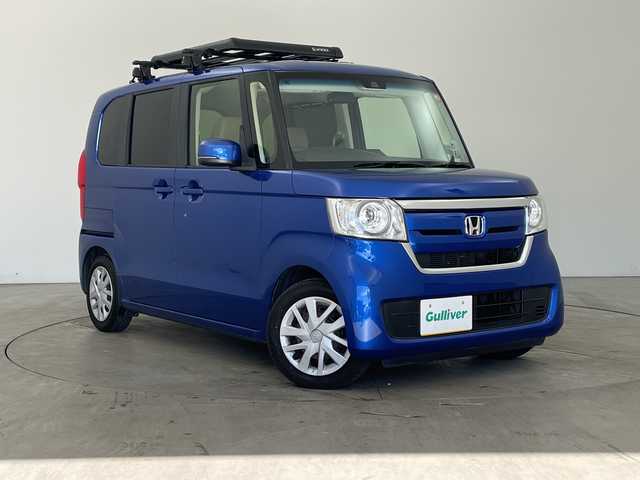 ホンダ Ｎ ＢＯＸ G L ホンダセンシング 兵庫県 2019(平31)年 4.8万km ブリリアントスポーティブルーメタリック2トーン ・純正ナビ/BT/CD/DVD/SD/USB/TV/・バックカメラ/・ホンダセンシング/・衝突軽減ブレーキ/・誤発進抑制機能/・歩行者事故低減ステアリング/・路外逸脱抑制機能/・アダクティブクルーズコントロール/・車線維持支援システム/・先行車発進お知らせ機能/・標識認識機能/・後方誤発進抑制機能/・オートハイビーム/・両側パワースライドドア/・ステアリングスイッチ/・純正フロアマット/・LEDヘッドライト/・ビルトインETC/・取扱説明書/・保証書/・スペアキー