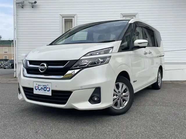 日産 セレナ G 富山県 2017(平29)年 11.2万km ブリリアントホワイトパール (株)IDOMが運営する【じしゃロン富山店】の自社ローン専用車両になります。こちらは現金またはオートローンご利用時の価格です。自社ローンご希望の方は別途その旨お申し付け下さい/ホイール有/デジタルミラー/ETC/電動パーキング/パーキングアシスト/後席フリップダウンモニター/アラウンドビューモニター