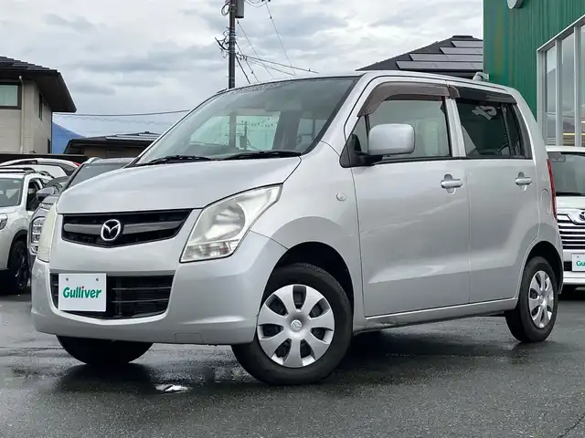 マツダ ＡＺ ワゴン XG 静岡県 2012(平24)年 4.3万km シルキーシルバーメタリック パワーウィンドウ/パワーステアリング/リモコンキー/マニュアルエアコン/CD/CDチェンジャー/ベンチシート/純正フロアマット/ABS/盗難防止装置/Wエアバック