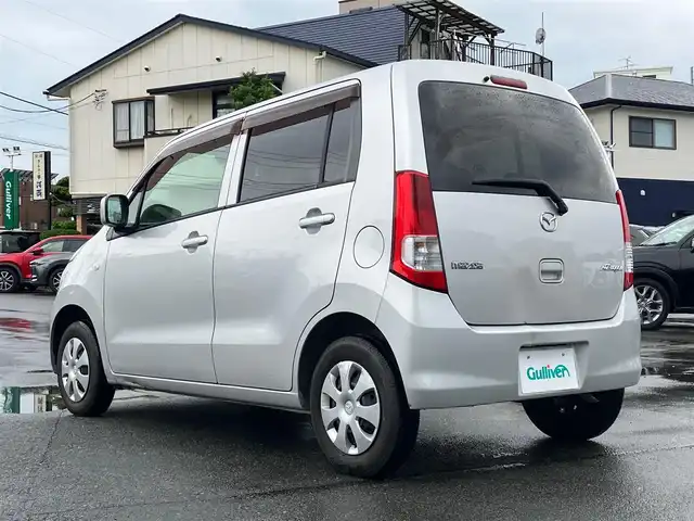 マツダ ＡＺ ワゴン XG 静岡県 2012(平24)年 4.3万km シルキーシルバーメタリック パワーウィンドウ/パワーステアリング/リモコンキー/マニュアルエアコン/CD/CDチェンジャー/ベンチシート/純正フロアマット/ABS/盗難防止装置/Wエアバック
