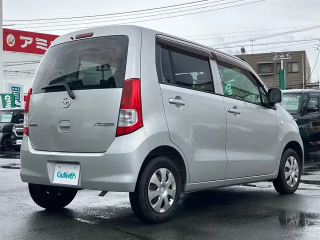 マツダ ＡＺ ワゴン XG 静岡県 2012(平24)年 4.3万km シルキーシルバーメタリック パワーウィンドウ/パワーステアリング/リモコンキー/マニュアルエアコン/CD/CDチェンジャー/ベンチシート/純正フロアマット/ABS/盗難防止装置/Wエアバック