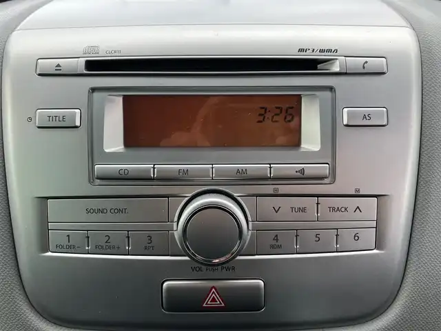 マツダ ＡＺ ワゴン XG 静岡県 2012(平24)年 4.3万km シルキーシルバーメタリック パワーウィンドウ/パワーステアリング/リモコンキー/マニュアルエアコン/CD/CDチェンジャー/ベンチシート/純正フロアマット/ABS/盗難防止装置/Wエアバック
