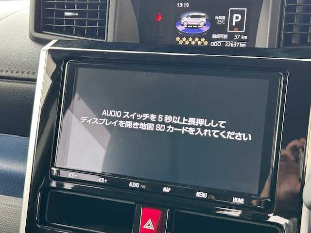 トヨタ タンク カスタムG－T 茨城県 2019(平31)年 2.3万km ホワイト/シルバーM 純正ナビ　/‐BT/CD/純正ＡＷ　/ＥＴＣ　/クルーズコントロール/ドライブレコーダ前方　/両側パワースライドドア　/バックカメラ　/コーナーセンサー前後　/ＬＥＤライト　/スマートキー　/アイドリングストップ　/衝突軽減システム　/盗難防止装置