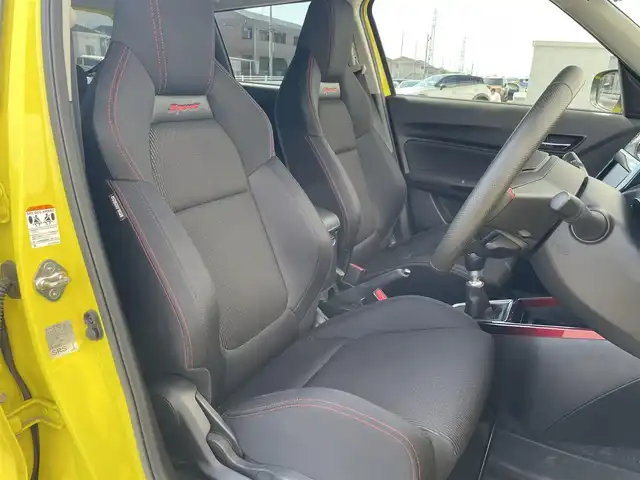 スズキ スイフト スポーツ 群馬県 2022(令4)年 1.5万km チャンピオンイエロー ワンオーナー/6F/スズキセーフティサポート/・デュアルセンサーブレーキサポート/・後退時ブレーキサポート/・誤発進抑制機能/・後方誤発進抑止機能/・車線逸脱警報機能/・車線逸脱抑制機能/・ふらつき警報機能/・標識認識機能/・アダプティブクルーズコントロール/・ブラインドスポットモニター/・リヤクロストラフィックアラート/・先行車発進お知らせ機能/LEDヘッドライト/オートライト/革巻きステアリング/ステアリングリモコン/運転席シートヒーター/電動格納ウィンカーミラー/ETC/フロアマット/取扱説明書/保証書/スペアキー