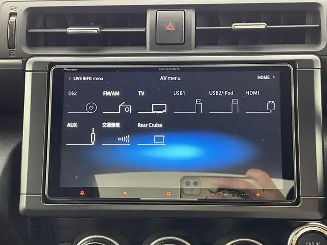 スバル ＢＲＺ S 群馬県 2021(令3)年 4.5万km クリスタルブラックシリカ 純正9インチナビ/・AM/FM/CD/DVD/SD/Bluetooth/フルセグTV/＝＝＝＝＝/純正９インチナビ　アイサイトコアテクノロジー　前席シートヒーター　純正ドライブレコーダー　バックカメラ　ＥＴＣ　パドルシフト　追従機能付クルーズコントロール　ステアリングスイッチ　電動格納ミラー　禁煙