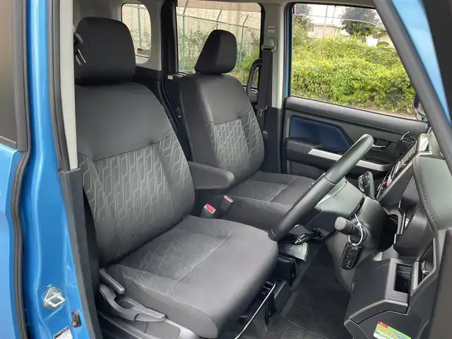 トヨタ タンク カスタムG 東京都 2018(平30)年 4.9万km ファインブルーマイカメタリック/シルバー2トーン ＯＰIIトーンルーフ　/社外ＳＤナビ＆フルセグ/・BluetoothAudio/・CD/SD/DVD/FM/AM　/・ステアリングスイッチ/両側パワースライドドア　/純正ＬＥＤヘッドライト/・コンライト　/クルーズコントロール　/撥水機能付ブラックファブリックシート/・シートリフレクター　　/スマートエントリー/プッシュエンジンスタート/純正フロアマット/電動格納ミラー/Wエアバック＆ABS/保証書＆取説