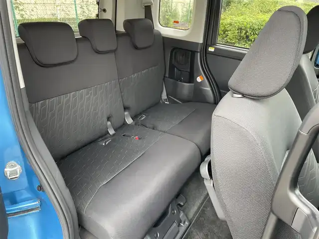 トヨタ タンク カスタムG 東京都 2018(平30)年 4.9万km ファインブルーマイカメタリック/シルバー2トーン ＯＰIIトーンルーフ　/社外ＳＤナビ＆フルセグ/・BluetoothAudio/・CD/SD/DVD/FM/AM　/・ステアリングスイッチ/両側パワースライドドア　/純正ＬＥＤヘッドライト/・コンライト　/クルーズコントロール　/撥水機能付ブラックファブリックシート/・シートリフレクター　　/スマートエントリー/プッシュエンジンスタート/純正フロアマット/電動格納ミラー/Wエアバック＆ABS/保証書＆取説