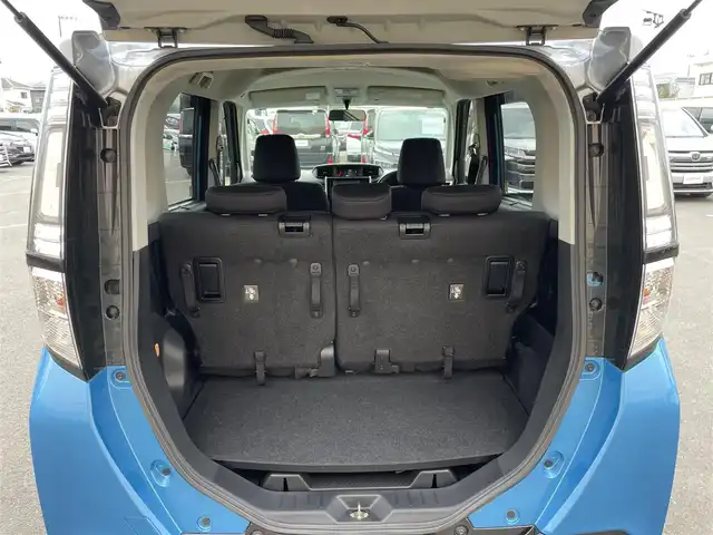 トヨタ タンク カスタムG 東京都 2018(平30)年 4.9万km ファインブルーマイカメタリック/シルバー2トーン ＯＰIIトーンルーフ　/社外ＳＤナビ＆フルセグ/・BluetoothAudio/・CD/SD/DVD/FM/AM　/・ステアリングスイッチ/両側パワースライドドア　/純正ＬＥＤヘッドライト/・コンライト　/クルーズコントロール　/撥水機能付ブラックファブリックシート/・シートリフレクター　　/スマートエントリー/プッシュエンジンスタート/純正フロアマット/電動格納ミラー/Wエアバック＆ABS/保証書＆取説