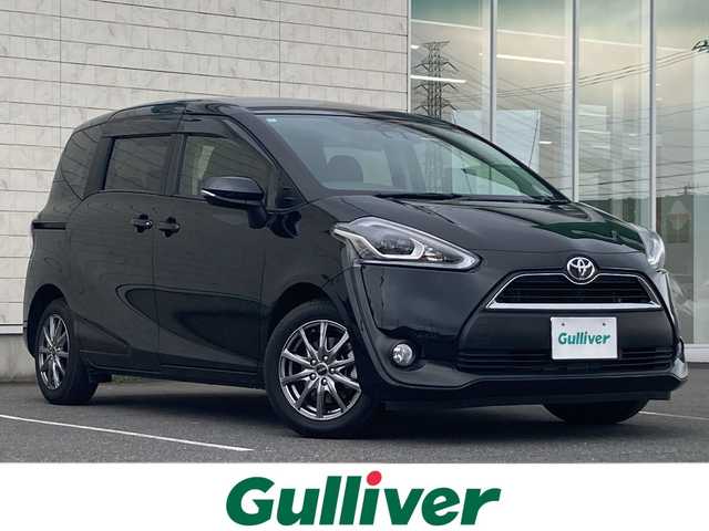 トヨタ シエンタ G クエロ 茨城県 2018(平30)年 2.7万km ブラックマイカ 純正7インチメモリナビ【NSZT-W66T】/(地デジTV・CD・DVD・BT・ラジオ再生)/両側パワースライドドア/プリクラッシュセーフティ/ハーフレザーシート/ドライブレコーダー/バックカメラ/ETC/オートライト/LEDヘッドライト/社外15inアルミホイール/純正フロアマット/スマートキー