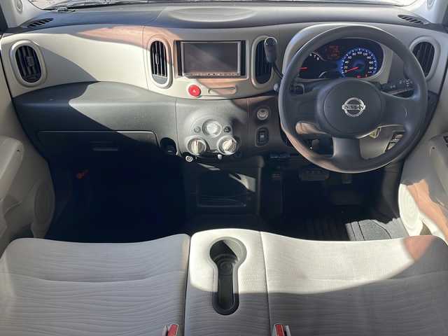 日産 キューブ 15X Mセレクション 長野県 2011(平23)年 9万km ビターショコラ ETC/社外15インチアルミ/プッシュスタート/保証書・取説/スペアキ―