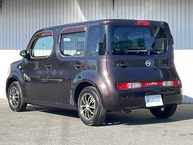 日産 キューブ 15X Mセレクション 長野県 2011(平23)年 9万km ビターショコラ ETC/社外15インチアルミ/プッシュスタート/保証書・取説/スペアキ―