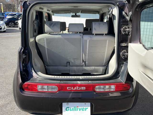 日産 キューブ 15X Mセレクション 長野県 2011(平23)年 9万km ビターショコラ ETC/社外15インチアルミ/プッシュスタート/保証書・取説/スペアキ―