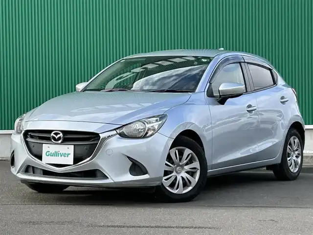 マツダ デミオ 15S 宮城県 2018(平30)年 5.4万km ソニックシルバーM 前進時スマートシティブレーキサポート/後退時スマートシティブレーキサポート/車線逸脱警報/AT誤発進抑制機能/ブラインドスポットモニタリング/リアクロストラフィックアラート/パーキングセンサー（リア）/マツダコネクトナビ/・Bluetooth/ETC/ドライブレコーダー/ステアリングスイッチ/オートライト/ハイビームコントロールシステム/スマートキー＆プッシュスタート/スペアキー1本/電動格納ミラー/フロアマット/ドアバイザー/W/サイド/カーテンエアバッグ