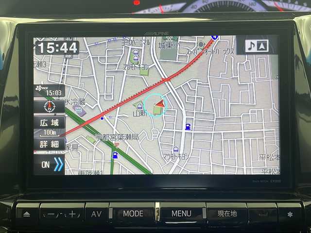 トヨタ エスティマ アエラス 栃木県 2015(平27)年 5.3万km シルバーM ワンオーナー/アルパイン製9型ナビ/　　CD/DVD/Bluetooth/AM/FM/フルセグTV/ETC/両側パワースライドドア/純正18インチAW/純正フロアマット/オートライト/HID/フォグランプ/プッシュスタート/スマートキー/スペアキー1本