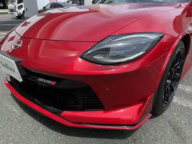 日産 フェアレディ Ｚ ニスモ 埼玉県 2024(令6)年 0.1万km 赤Ⅱ ワンオーナー/外部検査済み/登録時走行723km/V6ツインターボ/カラー/・カーマインレッド/ツートンルーフ/・カラーコード/XJT/純正ナビ/TV/BT/純正3連メーター/パドルシフト/専用エアロバンパー/専用RECAROハーフレザーシート/専用19インチアルミホイール/BOSEサウンドシステム/レーダークルーズコントロール/FRコーナーセンサー/ドレイブレコーダー/ETC/スマートキー/スペアキー/新車保証書/取扱説明書