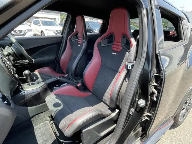 日産 ジューク ニスモ RS 宮崎県 2014(平26)年 9.2万km スーパーブラック 純正ナビ「MC314D-W」/(AM.FM.Bluetooth.DVD.CD.USB.AUX)/フルセグTV/アラウンドビューカメラ/ETC/4WD/センサーデフロック/横滑り防止機能/パドルシフト/オートエアコン/オートライト/電格ミラー/パワーウィンドウ/パワーステアリング/スマートキー