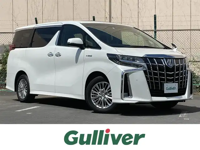 トヨタ アルファードハイブリット SR Cパッケージ 東京都 2020(令2)年 5.6万km ホワイトパールクリスタルシャイン ツインムーンルーフ/純正ナビ/バックモニター/プリクラッシュ/レーントレーシング/パーキングサポート/レーダークルーズ/シートヒーター/両側電動ドア/ＥＴＣ/電動リアゲート/パワーシート