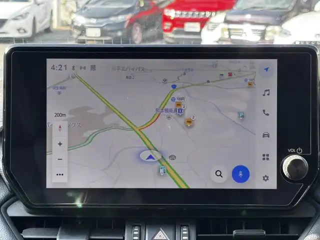 トヨタ ＲＡＶ４ アドベンチャー オフロードPKGⅡ 熊本県 2023(令5)年 5.9万km アティチュードブラックマイカ 4WD/純正ディスプレイオーディオ(ナビ機能付き)/【フルセグTV/USB/Bluetooth】/バックカメラ/デジタルインナーミラー/衝突被害軽減システム/レーダークルーズコントロール/レーンキープアシスト/ダウンヒルアシストコントロール/車両接近通報装置/コーナーセンサー/合皮シート/パワーシート(D席)/前席シートヒータ/前席エアシート/ハンドルヒーター/ルーフレール/純正18インチアルミホイール/オートLEDライト/オートマチックハイビーム/ビルトインETC2.0/横滑り防止装置/盗難防止装置/ダブル＋サイドエアバック/プッシュスタート/スマートキー/スペアキー/取扱説明書/保証書